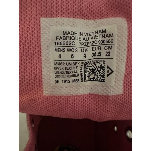 Converse Chuck Womens All Star High Top Sneakers Womans 8 Notebook 2021 White  C - Picture 6 of 11